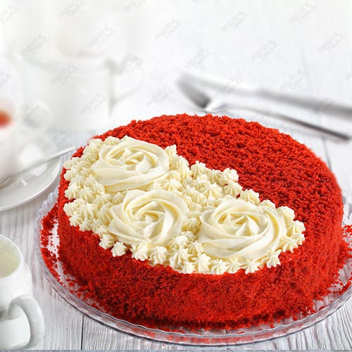 Red Velvety Texture Cake