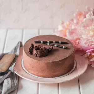 Chocolate Flower Cake