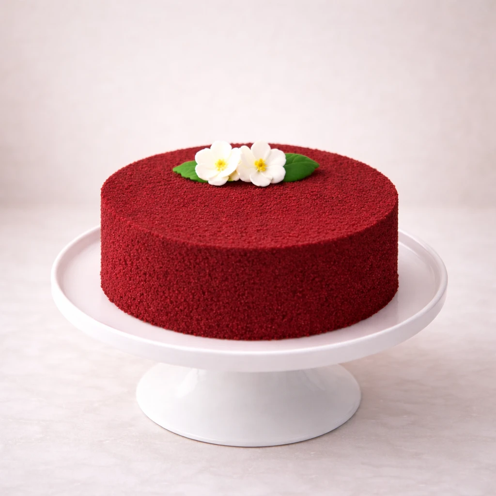 Velvet Bloom Cake
